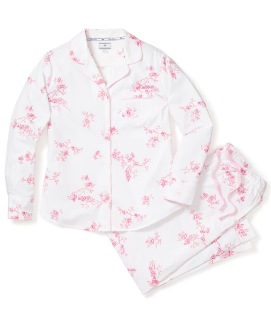  Rose Floral Pajama Set