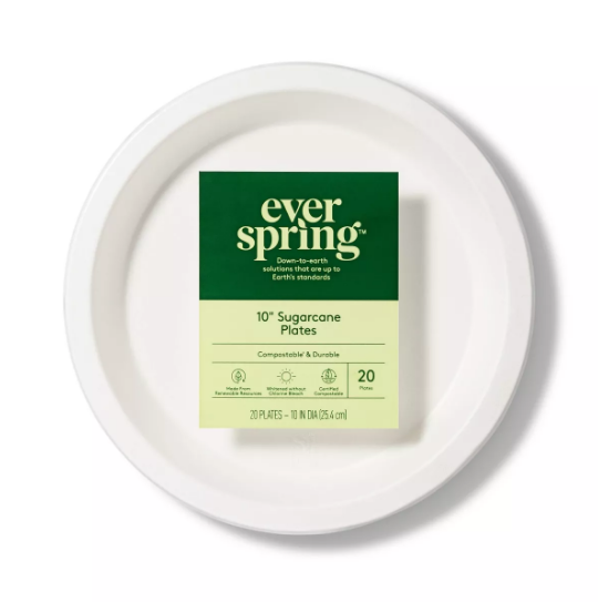 Everspring Disposable plates