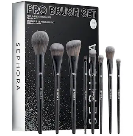 Sephora’s Pro 8-Piece Face & Eye Brush Set
