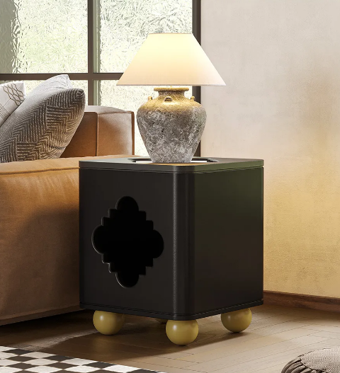 Quatrefoil Side Table