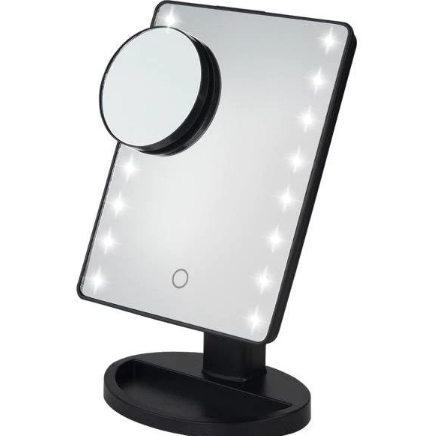 Full Frame Mirror With LED Touch Dimmable Lights