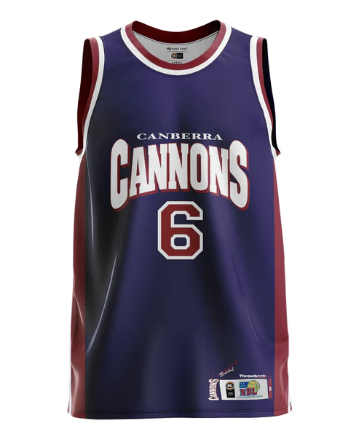 Canberra Cannons Throwback Jersey
