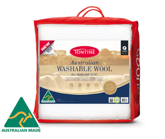Lightweight Australian Washable Wool Quilt