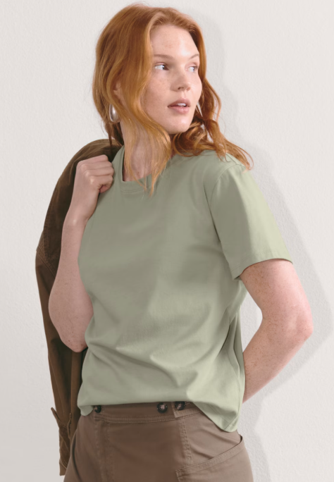 Organic Cotton Box-Cut Tee