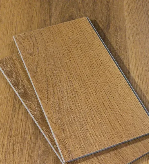 Golden Oak and Walnut Luxury Vinyl Plank Flooring