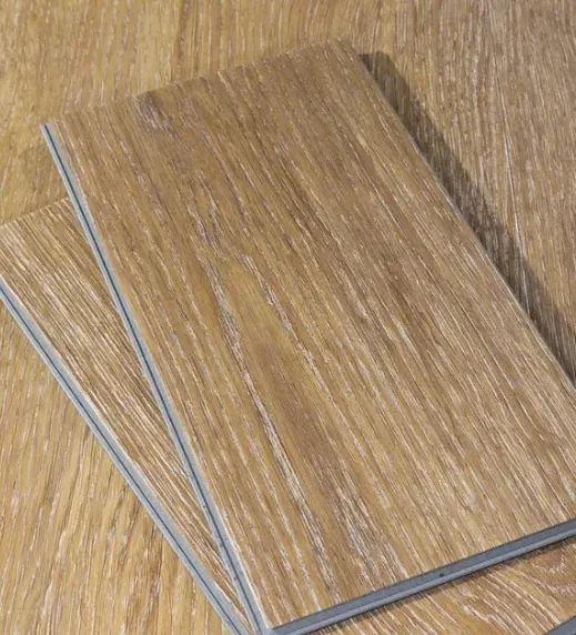 Natural White Wire Brushed Luxury Vinyl Plank Flooring