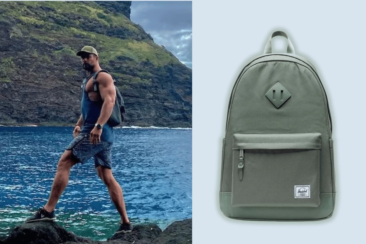 Chris Hemsworth’s Favorite Herschel Backpack is on Black Friday Sale