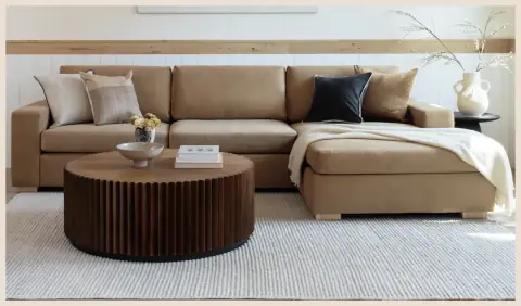 This Barton Chaise Sectional Sofa Made My Home 10x Cozier